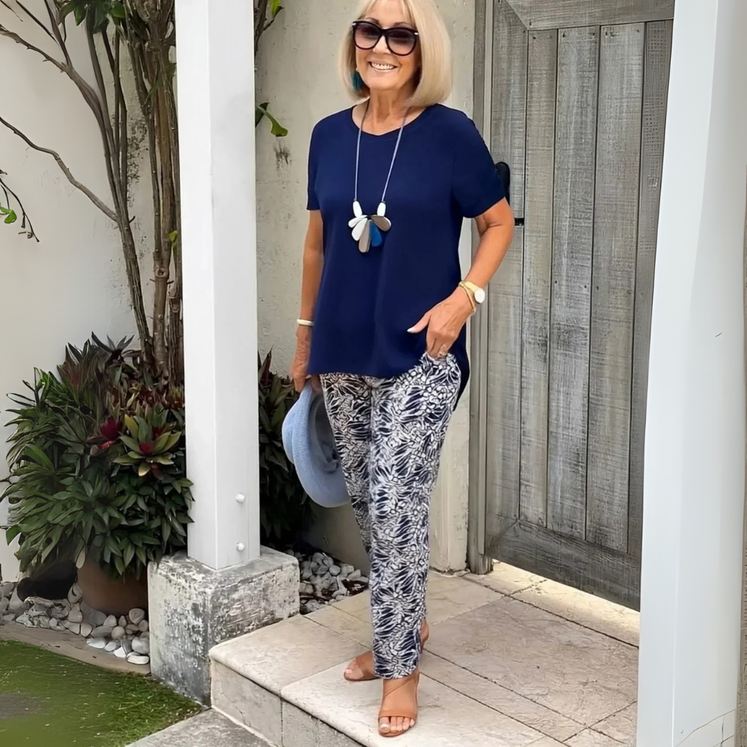 Allegra | Beige Women's Two Piece Set