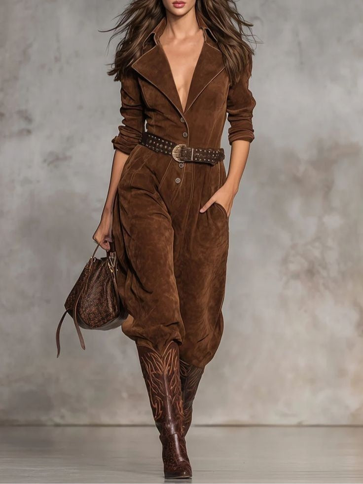 Breezy | Brown Women's Jumpsuit