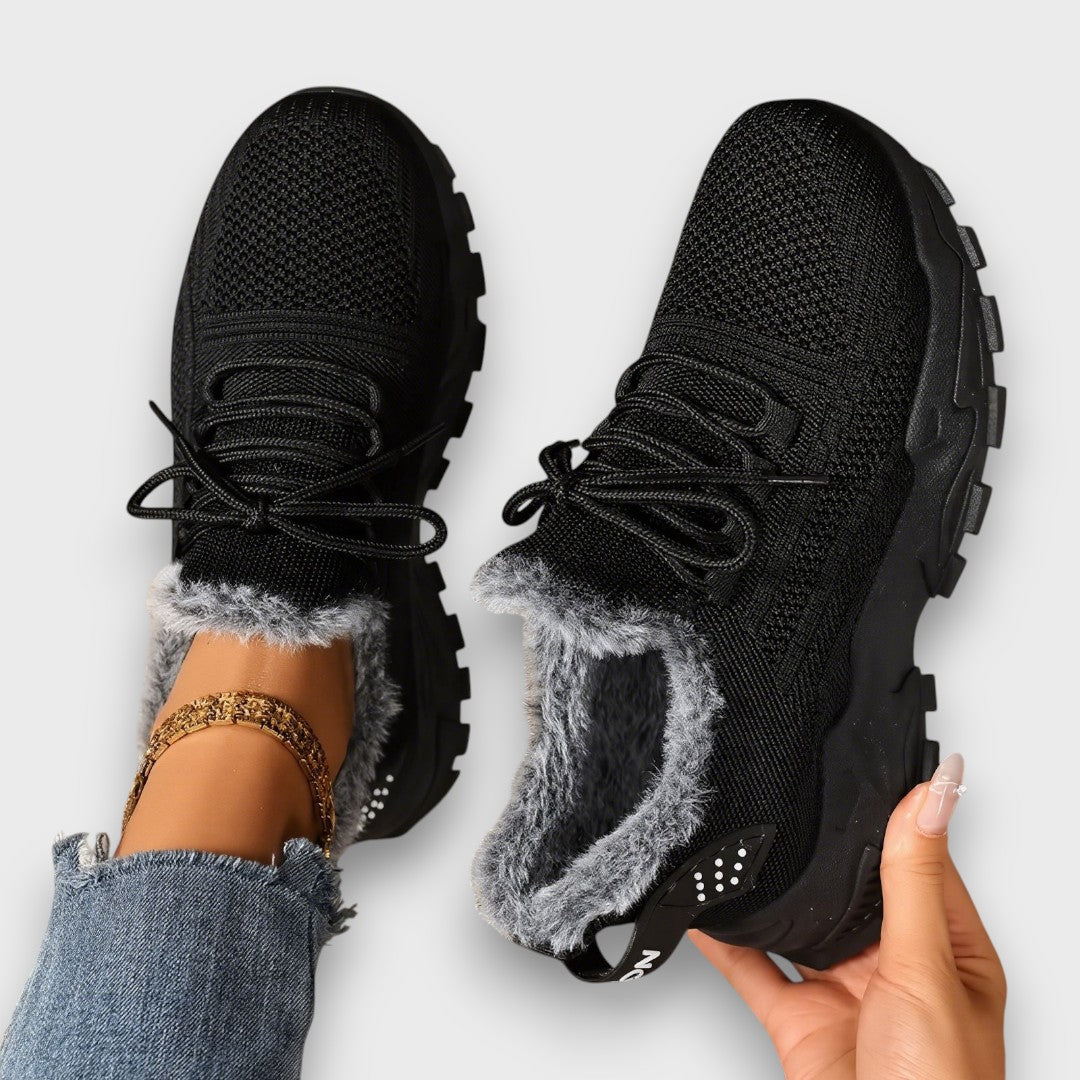 Breezy | Winter Sneakers in Warm Grey