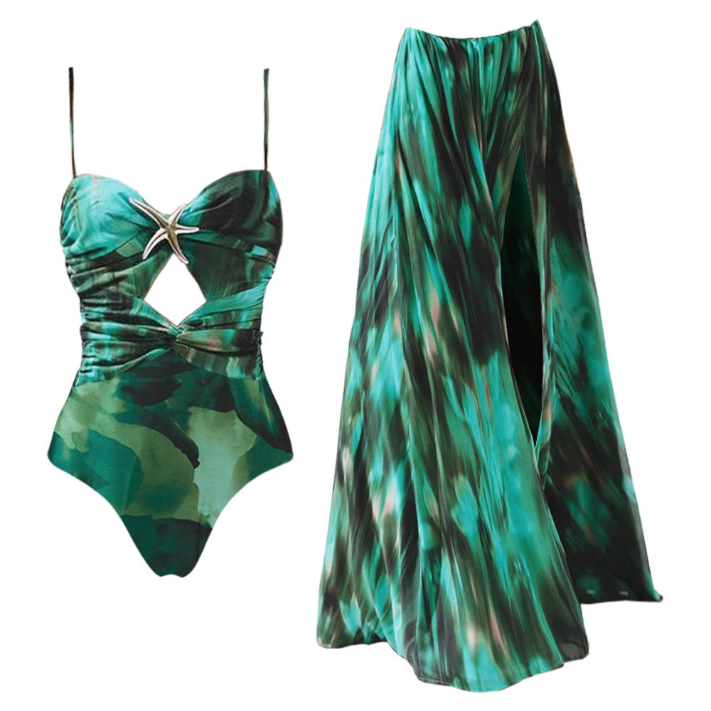 Gina | Green Women's Swimwear